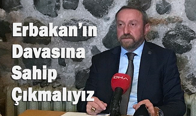 Ali Rıza Türedi, Yeniden Refah Partisi Samsun İl Başkanlığına adaylığını açıkladı