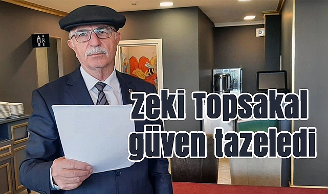 Atakum muhtarları Zeki Topsakal dedi