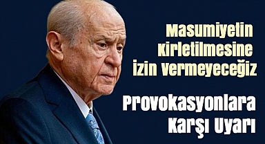 Bahçeli'den Çocuk Suçlulara İlişkin Sert Uyarı: 'Masumiyetin Kirletilmesine İzin Vermeyeceğiz'