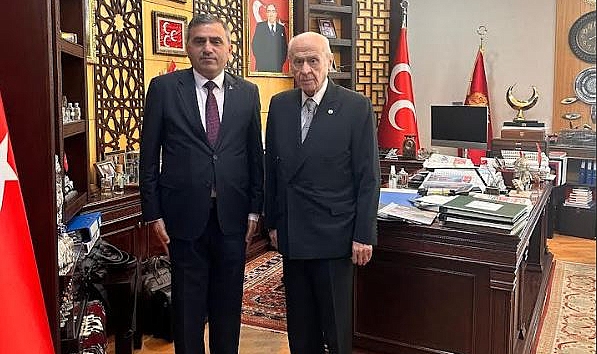 MHP Samsun İl Başkanı Burhan Mucur’dan Genel Başkan Bahçeli’ye Ziyaret