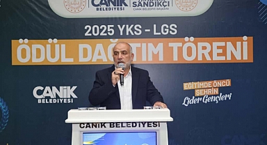 Canik Belediyesi'nden YKS ve LGS Şampiyonlarına Ödül