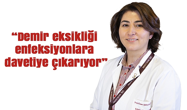 Demir eksikliği enfeksiyonlara davetiye çıkarıyor