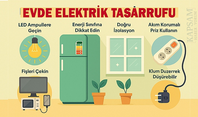 Evde Elektrik Faturasını Düşürmenin Yolları: Tasarruf İçin Pratik ve Etkili Öneriler