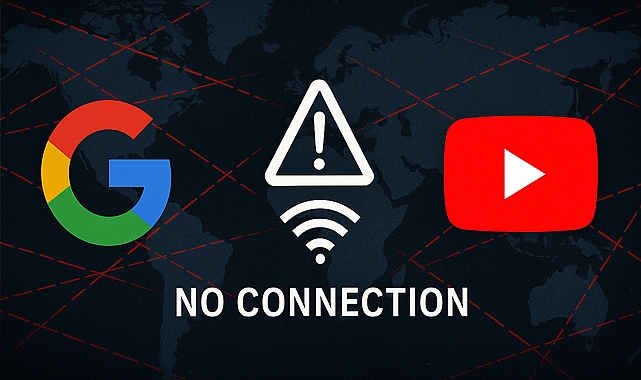 Google ve YouTube Küresel Ölçekte Çöktü: Milyonlarca Kullanıcı Etkilendi
