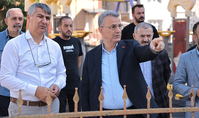 İlkadım’ın parklarına estetik dokunuş