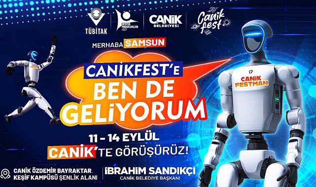 İnsansı robot CANİKFEST’te sahne alacak