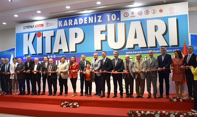 Karadeniz Kitap Fuarı onuncu yılında TÜYAP Samsun'da kapılarını açtı