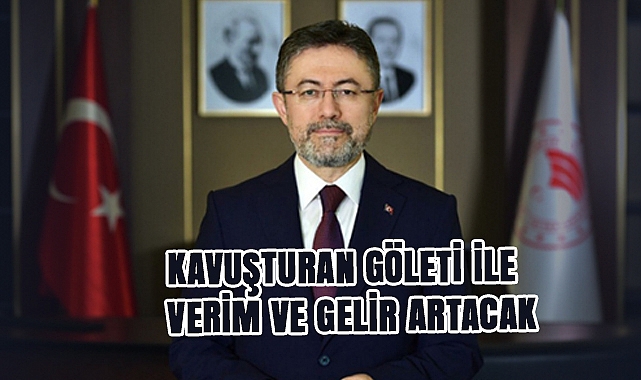Kavuşturan göleti, Erzurum'da bin dekardan fazla tarım arazisini suya kavuşturacak