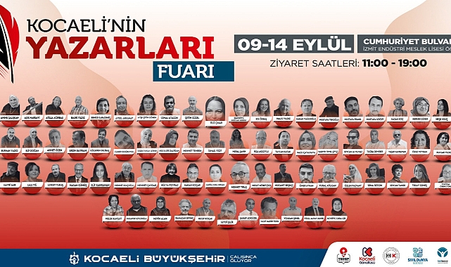 Kocaeli'nin yazarları okurlarıyla buluşuyor