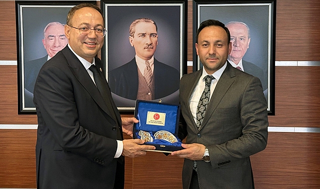 MHP'li Topsakal'dan BengüTürk TV Genel Yayın Yönetmeni Kadir Yıldız'a Ziyaret