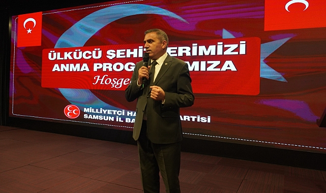 MHP Samsun İl Başkanı Burhan Mucur: Ülkücüler Kaybetmedi, Çünkü Biz Buradayız