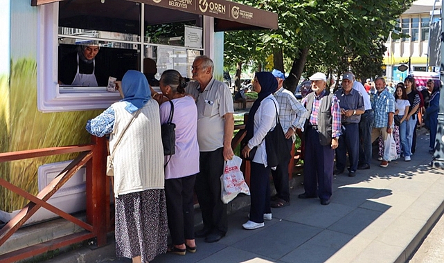 Ordu'da Halk Ekmek bütçeye destek oluyor