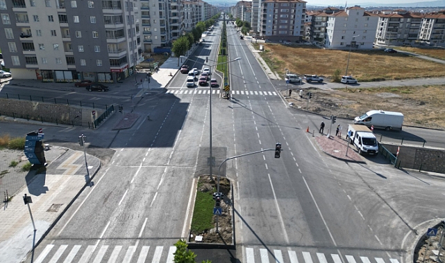 Özgürevler Kavşağına Sinyalizasyon Sistemi Kuruldu