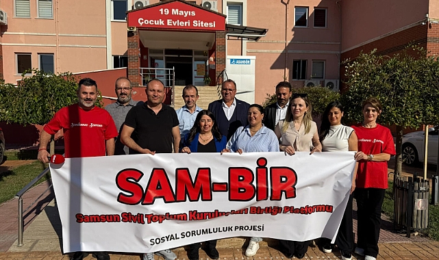 SAM-BİR’den çocuklara sevgi dolu ziyaret: 55 minik yüze mutluluk