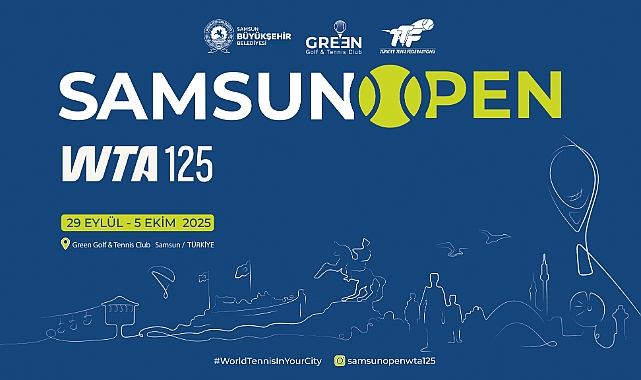 Samsun Uluslararası Open WTA Tenis Turnuvası başlıyor