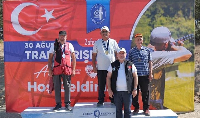 Zafer Kupası Trap Atışları’nda Çorumlu Sporcular Damga Vurdu