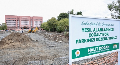 Büyükşehir'den Valilik Meydanı'na Modern Dokunuş