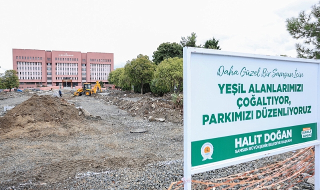 Büyükşehir'den Valilik Meydanı'na Modern Dokunuş