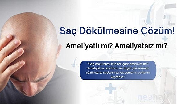 Saç Dökülmesine Karşı Ameliyatlı ve Ameliyatsız Çözümler