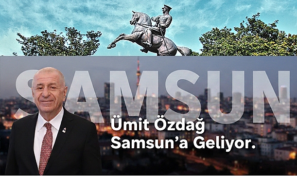 Ümit Özdağ Samsun’da Basınla Buluşacak ve Kitap Fuarına Katılacak