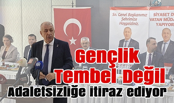 Zafer Partisi Genel Başkanı Ümit Özdağ, Samsun’da Konuştu