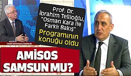 Prof. Dr.Tellioğlu; Amisos Samsun Değil