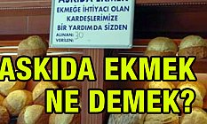“Askıda Ekmek” Ne Demek?