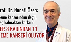 Meme kanserinden değil, geç kalmaktan korkun