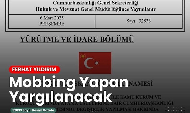 Mobbing Yapan Yargılanacak
