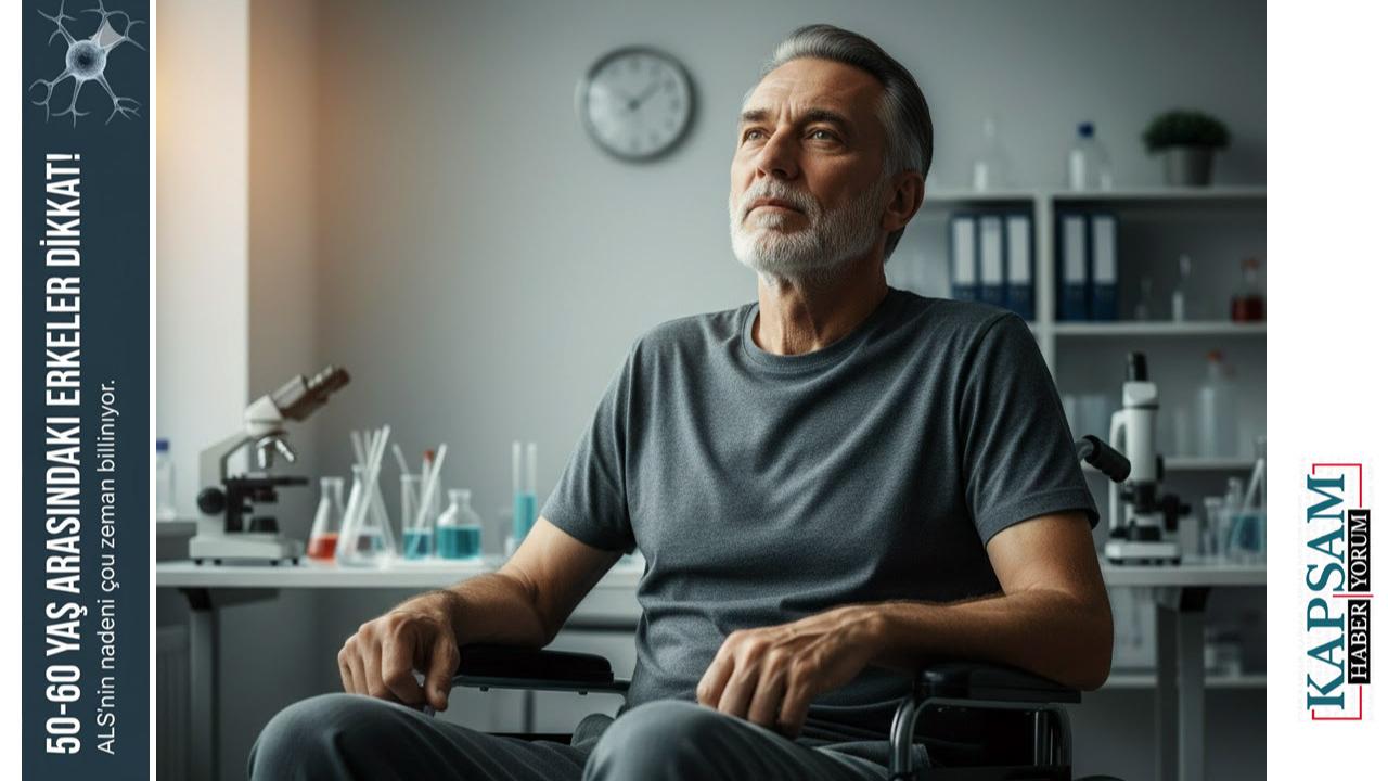 Uzmanlar uyarıyor: 50 yaş üstü erkeklerde ALS daha sık görülüyor