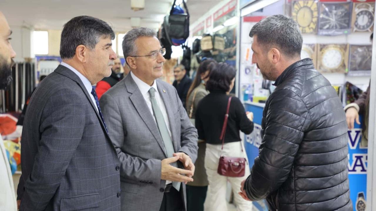 Başkan İhsan Kurnaz esnaf ve vatandaşla buluştu