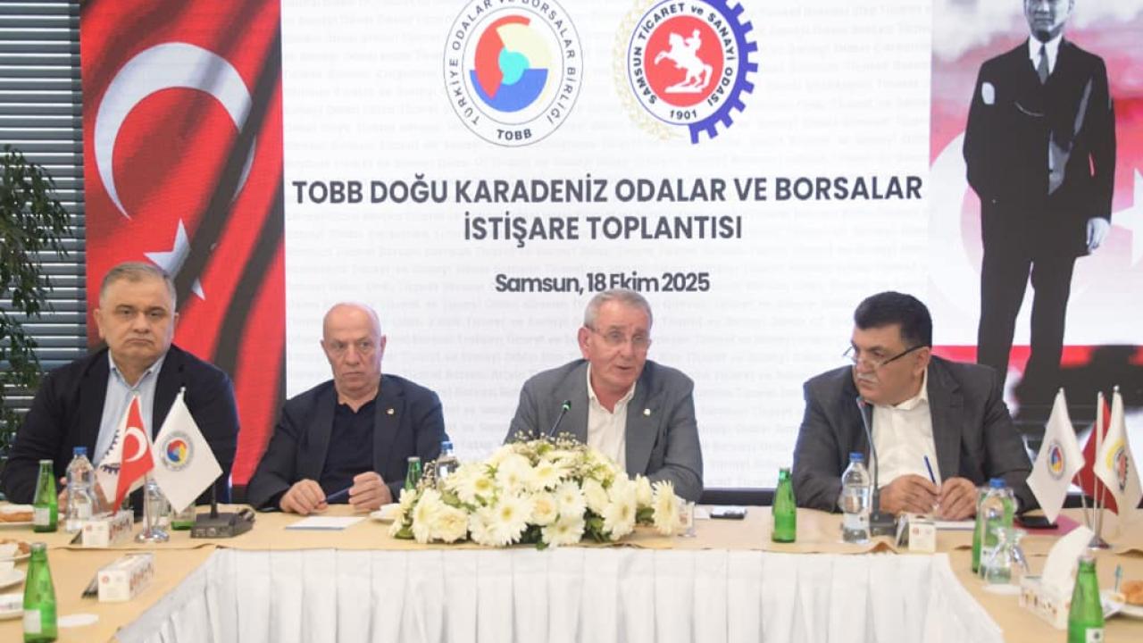 Başkanlar Samsun’da bölgesel kalkınma ve iş birliği için bir araya geldi