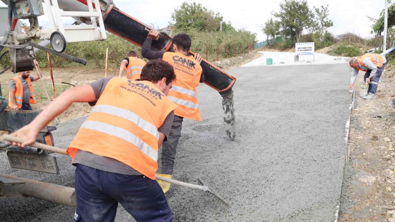 Canik'te Ulaşım Atağı Son Hız