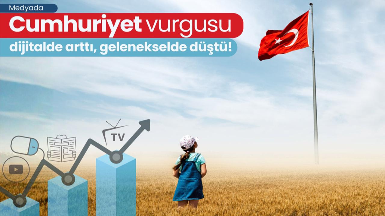 Cumhuriyet Vurgusu Dijitalde Arttı, Geleneksel Medyada Düştü
