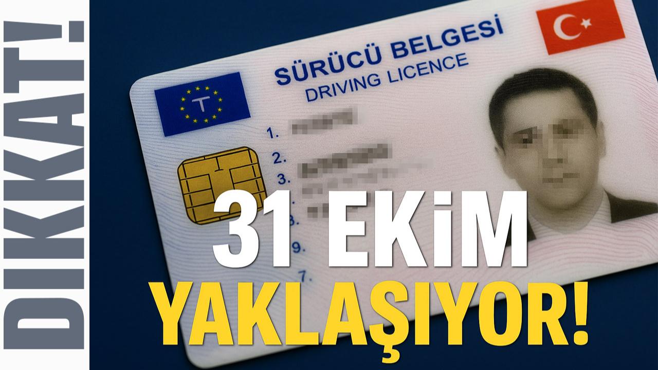 Ehliyet yenilemede geri sayım başladı: Milyonlarca sürücü için kritik tarih yaklaşıyor!