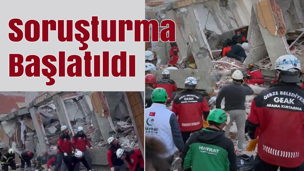 Gebze’de 7 Katlı Bina Çöktü: Başkan Büyükakın Bölgeden Açıklama Yaptı