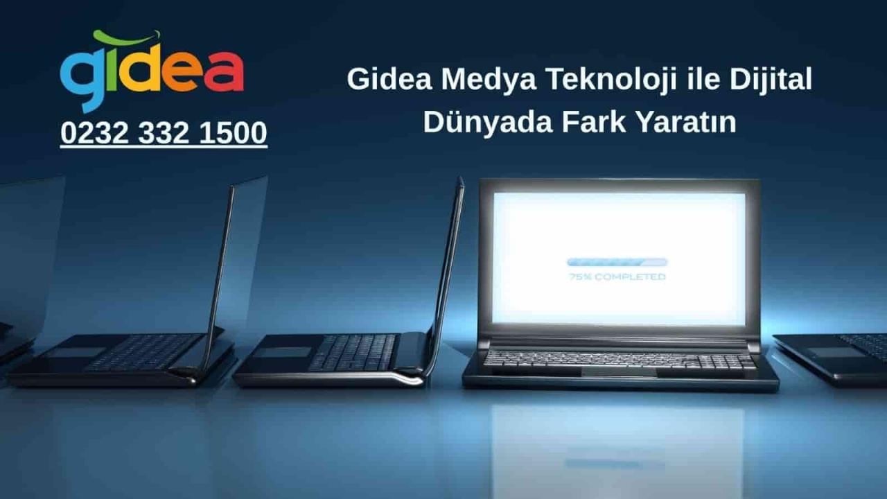 Gidea Medya Teknoloji ile Dijital Dünyada Fark Yaratın