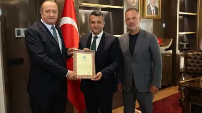 Mehmetçik Vakfı’ndan Başkan Halit Doğan’a teşekkür ziyareti