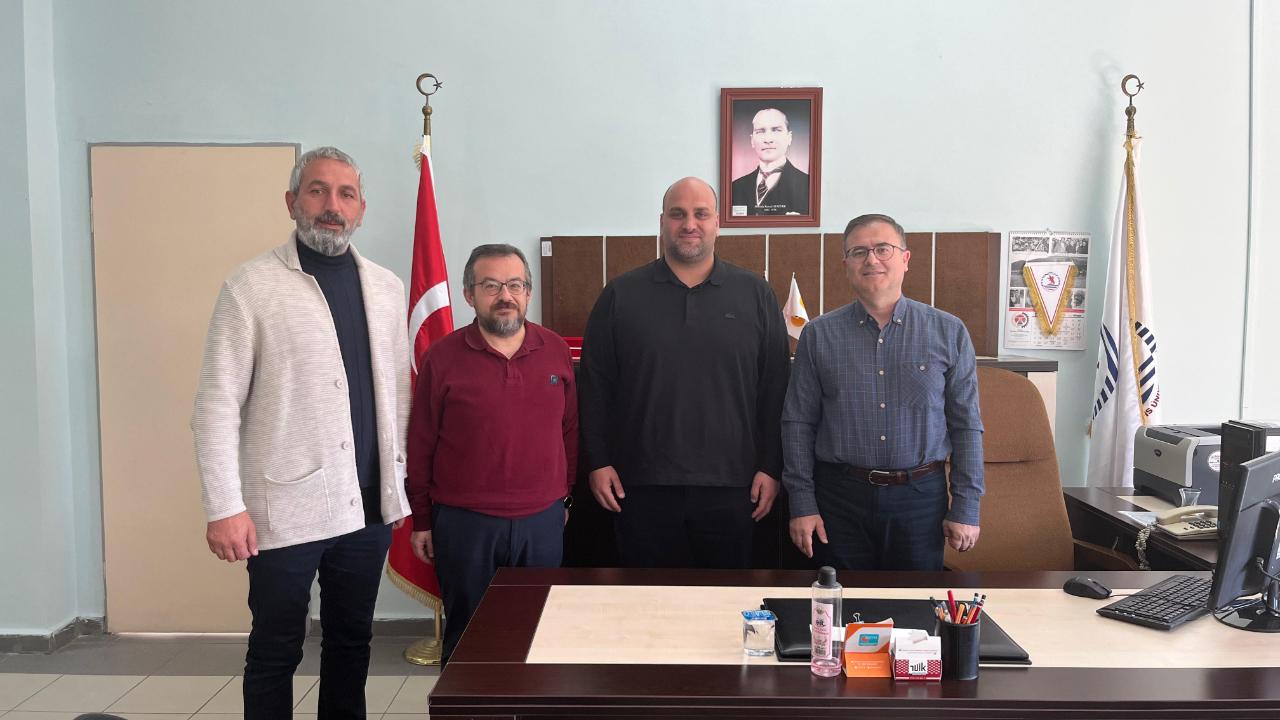 MHP Havza İlçe Başkanı Yüksel’den Havza MYO’ya ziyaret