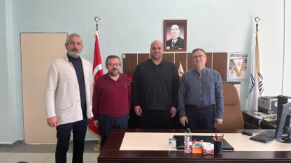 MHP Havza İlçe Başkanı Yüksel’den Havza MYO’ya ziyaret