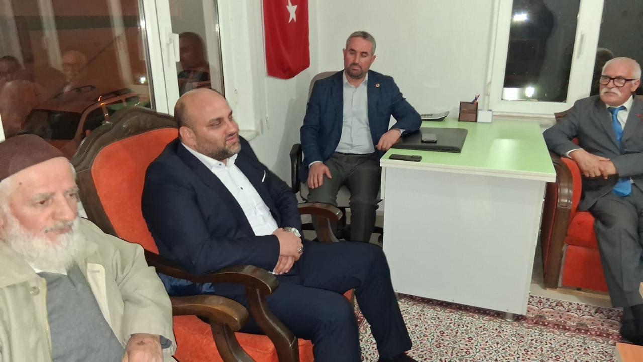MHP Havza İlçe Başkanlığı Arslançayır’da Vatandaşlarla Buluştu