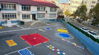 Okul Bahçeleri Samsun Büyükşehir Belediyesi ile Renkleniyor