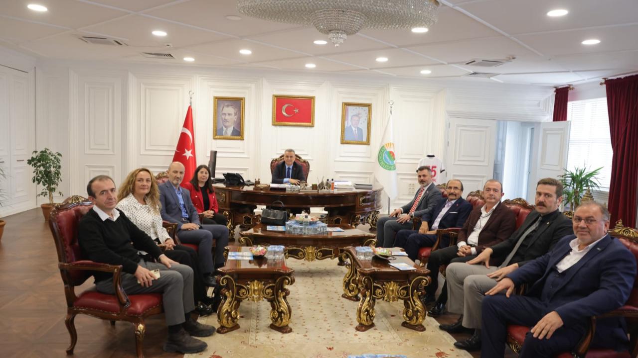 SAM-BİR’den Başkan Kurnaz’a Ziyaret: “Birlik ve Beraberlik Gecesi”ne Destek Sözü