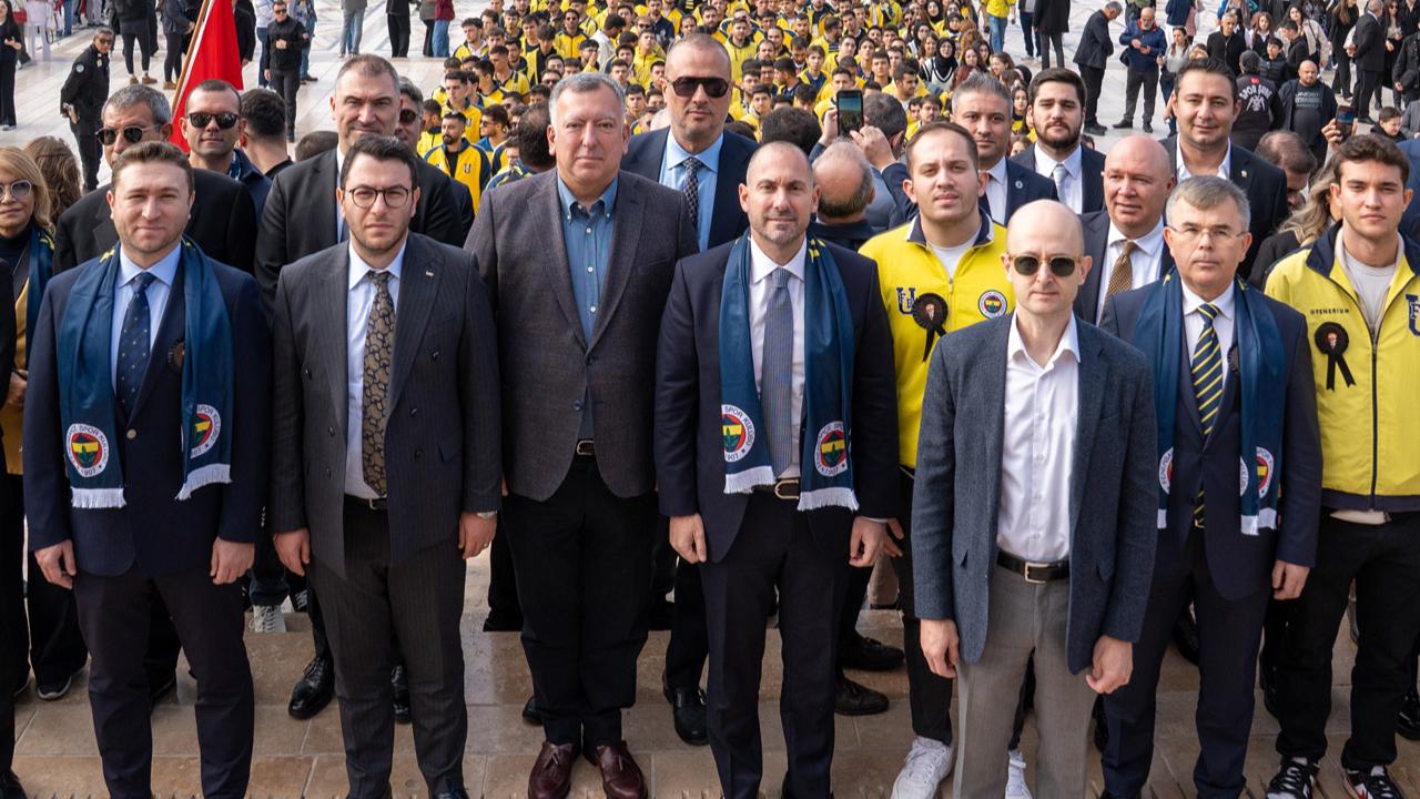 1907 Fenerbahçe Derneği’nden 22. geleneksel Anıtkabir ziyareti
