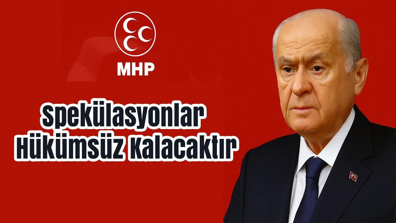 MHP Genel Başkanı Devlet Bahçeli, C-130 askeri kargo uçağı kazasıyla ilgili yazılı açıklama yaptı.