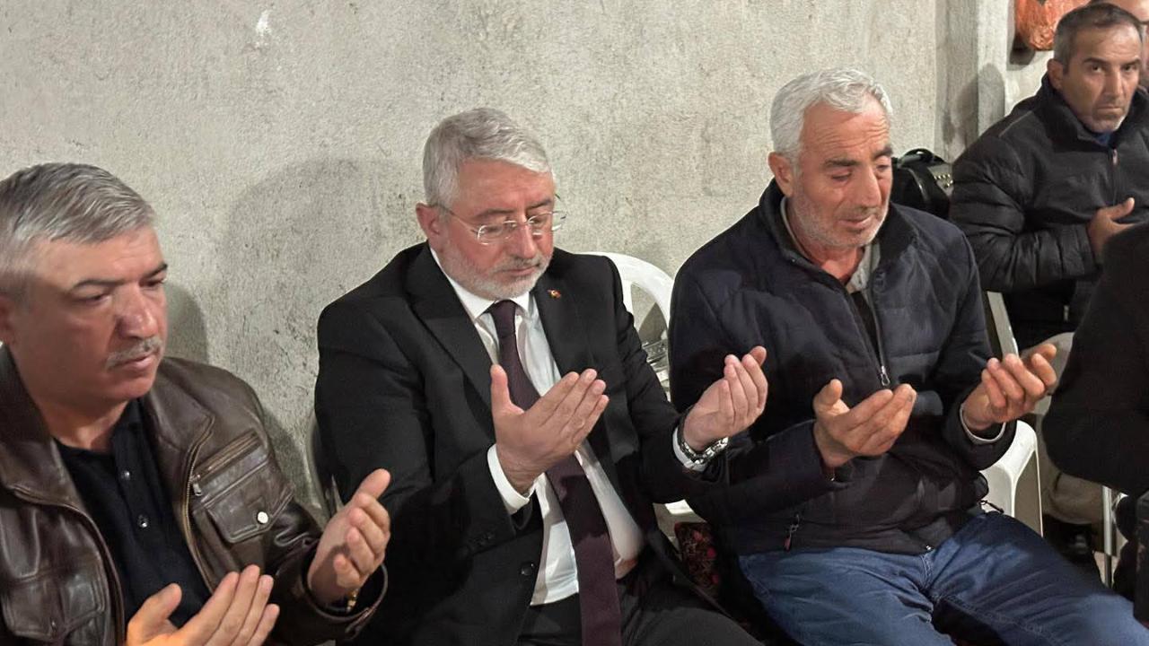 Başkan Aşgın, şehit ailesini yalnız bırakmadı