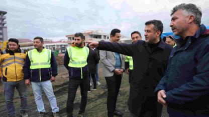 Başkan Doğan’dan Yol Çalışmalarına Yakın Takip