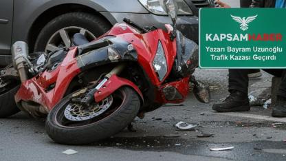 KapsamHaber Yazarı Bayram Uzunoğlu Trafik Kazası Geçirdi