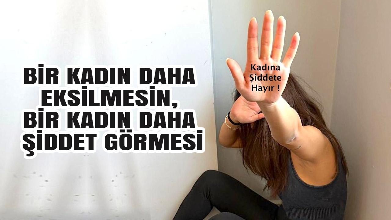 BİR KADIN DAHA EKSİLMESİN, BİR KADIN DAHA ŞİDDET GÖRMESİ