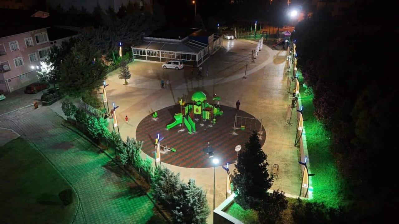 Canik’te Estetik Dokunuş: Yeni Parklar ve Işıldayan Sokaklar